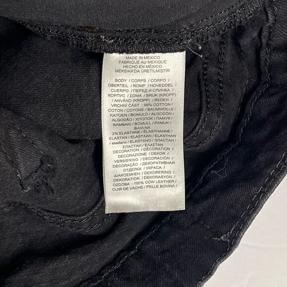 Polo Ralph Lauren Hampton Relaxed Straight Leg Jeans Mens 30x30 Black Denim - Picture 12 of 16